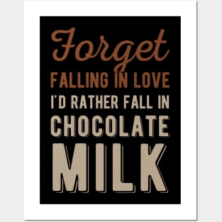 Funny Chocolate Milk Gifts Posters and Art